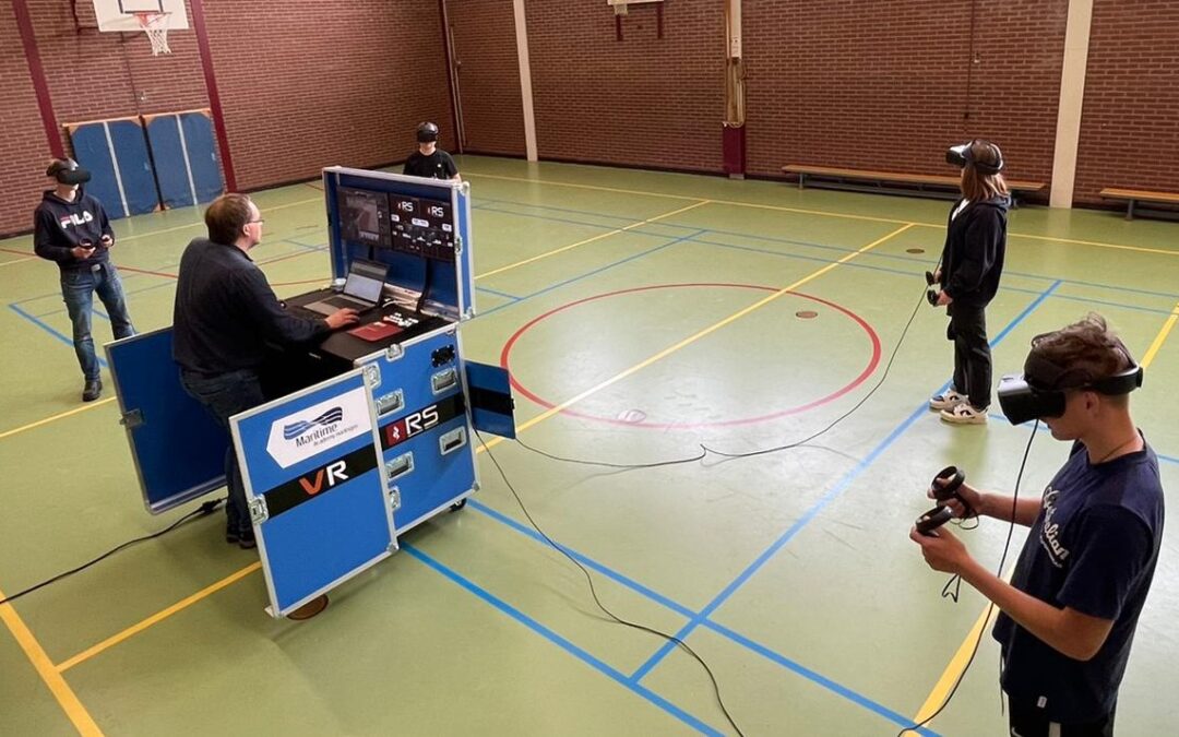 Maritieme Academie Harlingen start het gebruik van een Virtual Reality (VR) simulator